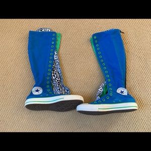 Custom Converse sneaker boots
